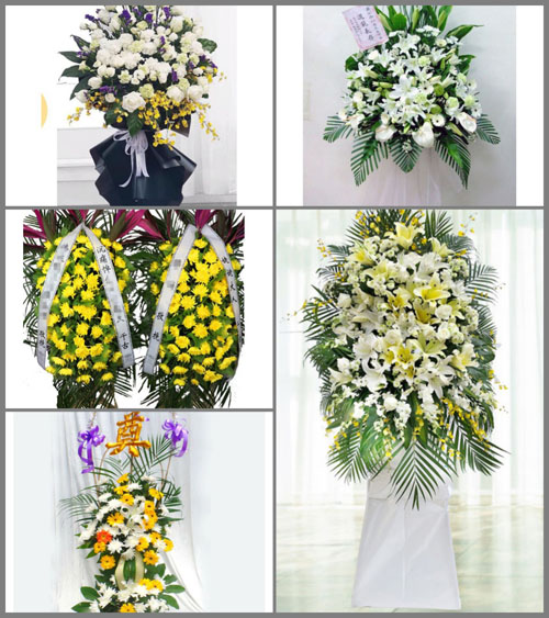 广东汕头市-区滨海街道白事花篮预定